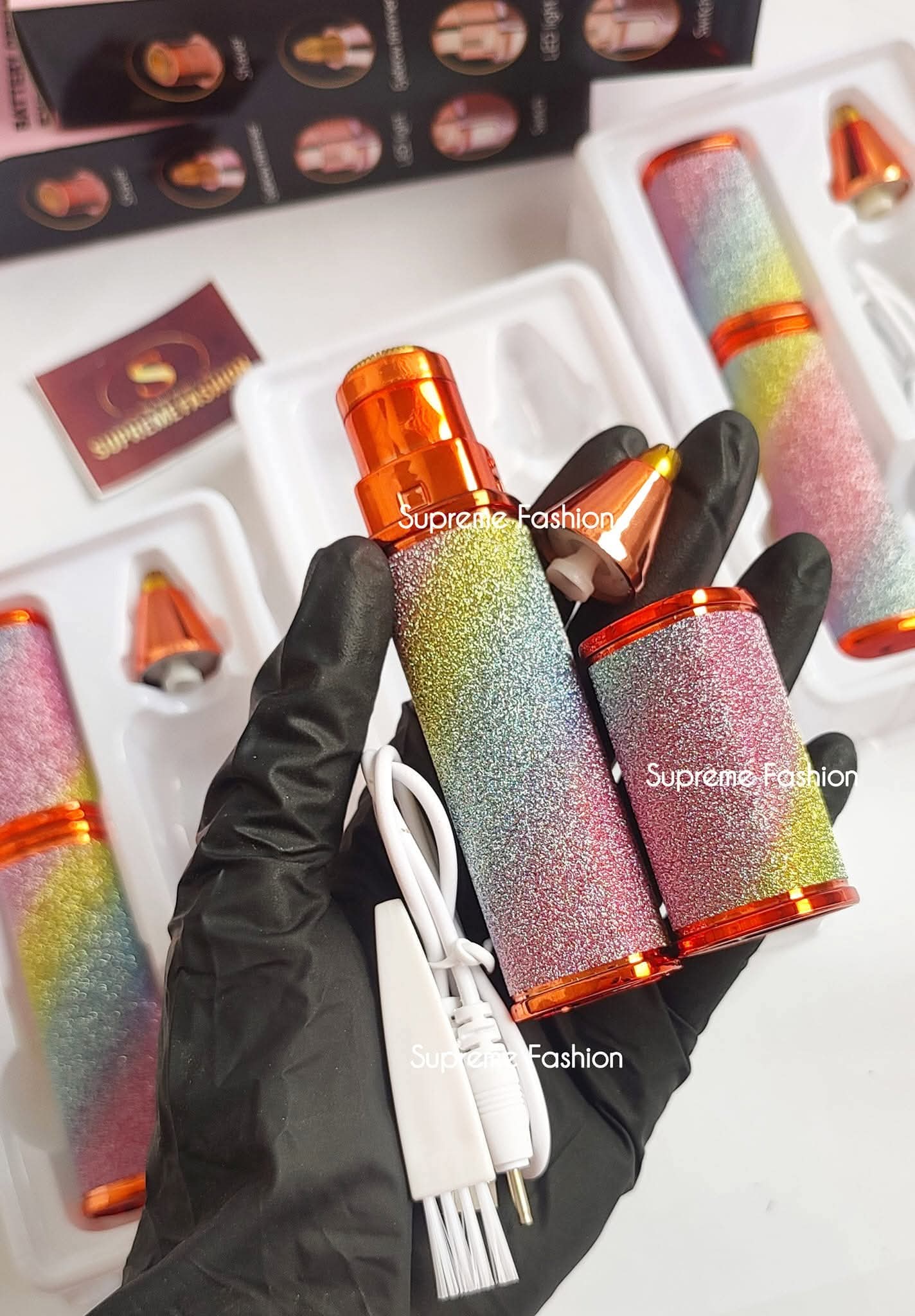 Rechargeable 2in1 facial hair remover machine