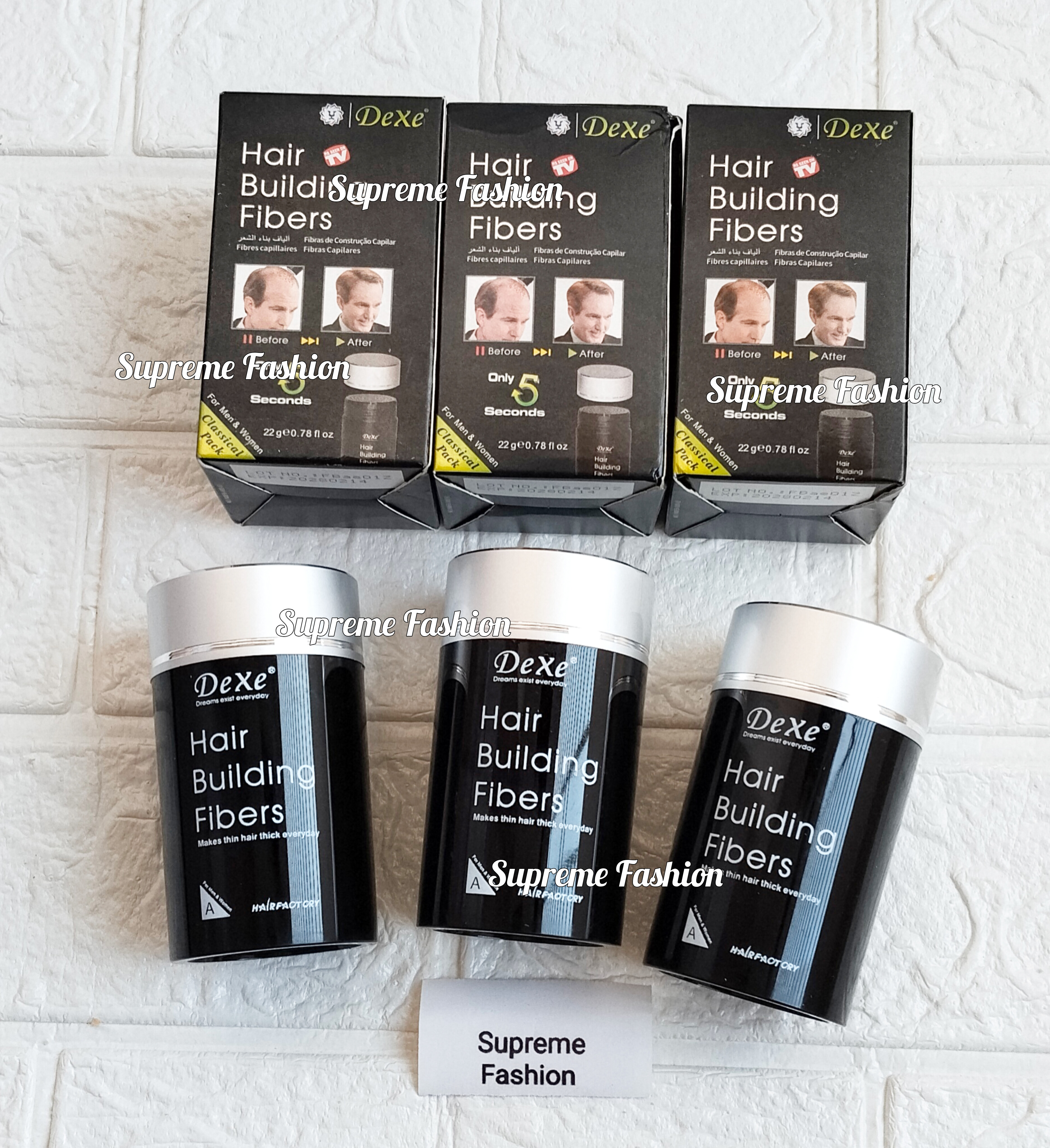 Dexe Hair Building Fiber