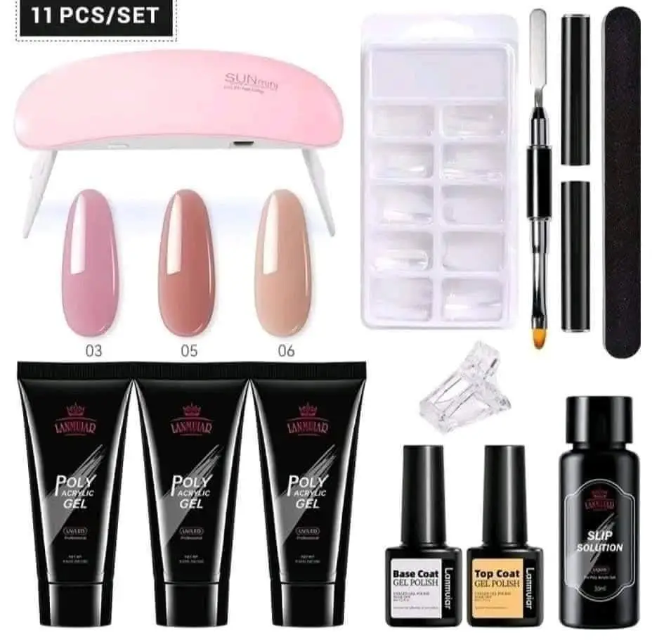11pcs Nail Extension Kit Set