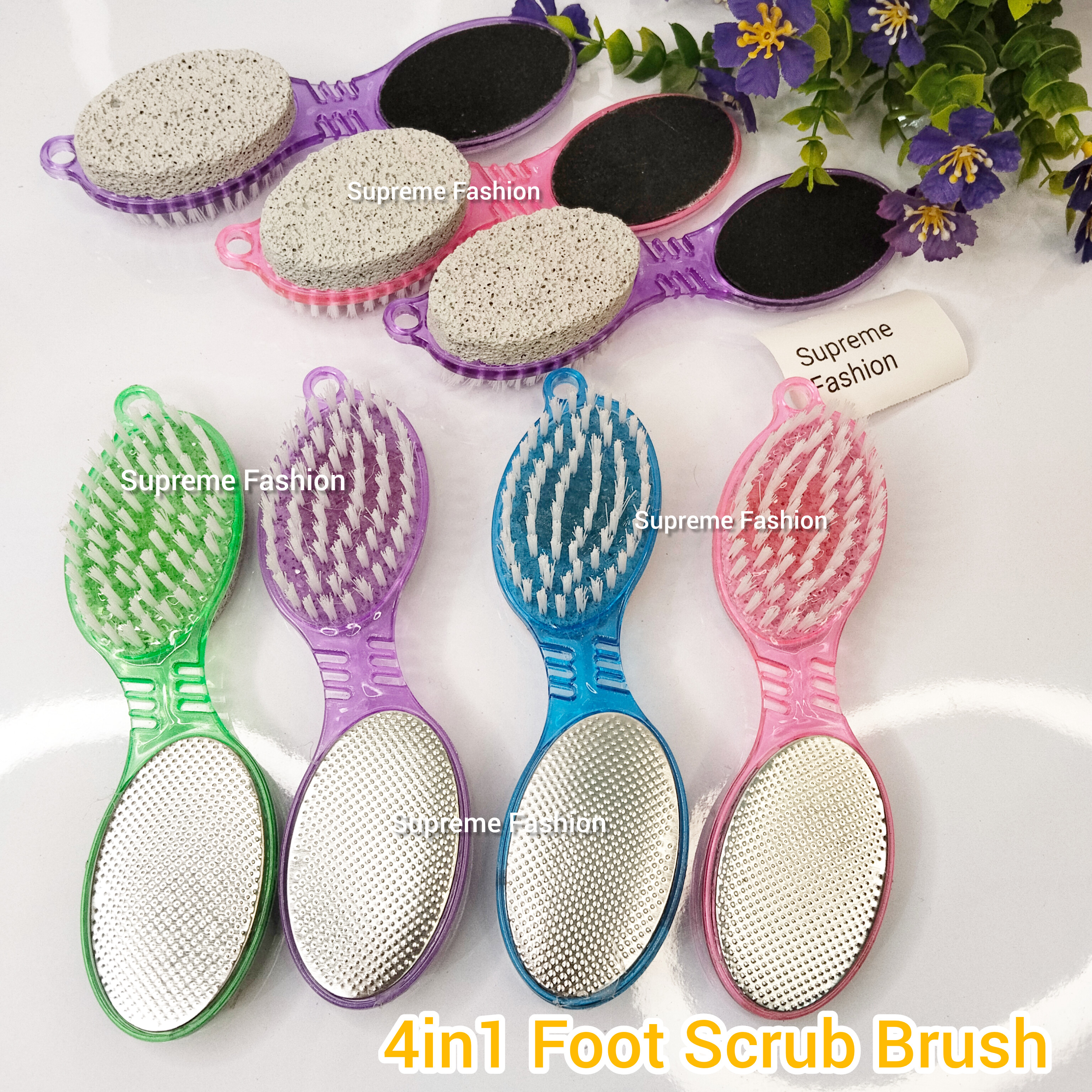 4in1 Foot Scrub Brush